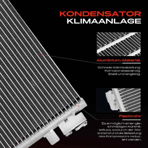 Frankberg 1x Kondensator Klimaanlage für Renault Grand Scénic III JZ0/1 Megane Scénic III Bild Frankberg 1x Kondensator Klimaanlage für Renault Grand Scénic III JZ0/1 Megane Scénic III