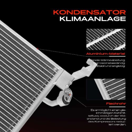 Frankberg 1x Kondensator Klimaanlage für Toyota RAV 4 I Cabrio A1 1994-2000 Bild Frankberg 1x Kondensator Klimaanlage für Toyota RAV 4 I Cabrio A1 1994-2000