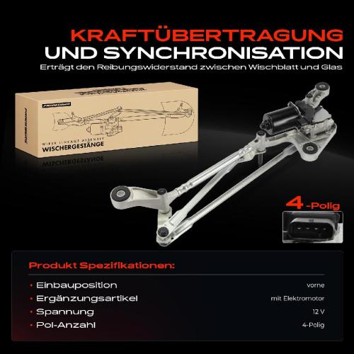 Frankberg 1x Wischerarm Scheibenwischer Vorne für Mercedes-Benz V-Klasse Vito Kasten W447 Bild Frankberg 1x Wischerarm Scheibenwischer Vorne für Mercedes-Benz V-Klasse Vito Kasten W447