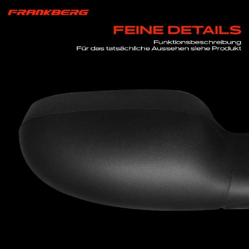 Frankberg 1x Außenspiegel Rechts für Renault Clio 2 BB CB 1.2L 1.4L 1.6L 1.9L 2.0L 3.0L 1998-2004 Bild Frankberg 1x Außenspiegel Rechts für Renault Clio 2 BB CB 1.2L 1.4L 1.6L 1.9L 2.0L 3.0L 1998-2004