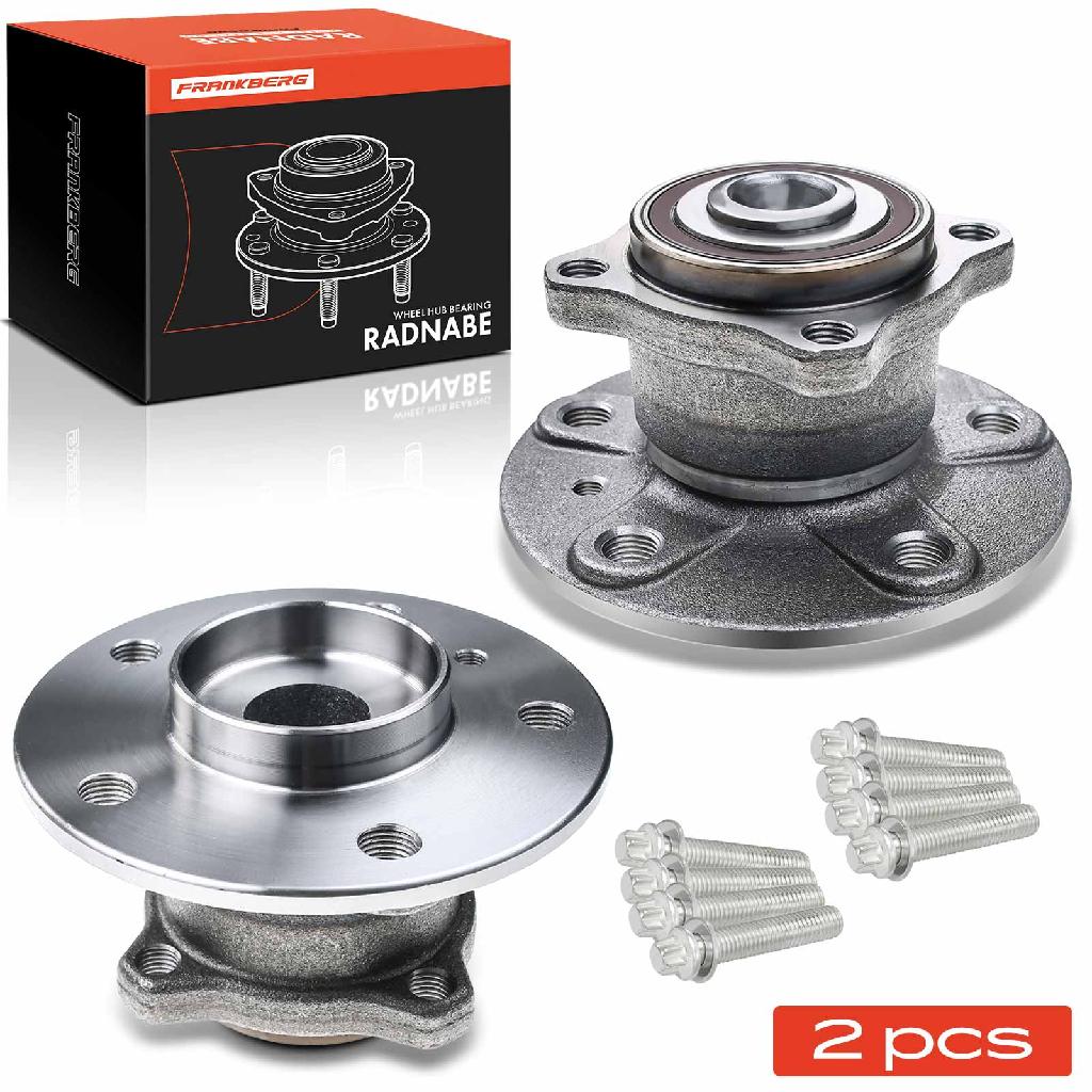 Frankberg 2x Radnabe Radlagersatz Hinterachse beidseitig für Mercedes-Benz A-Klasse W169 B-Klasse W245 2004-2012