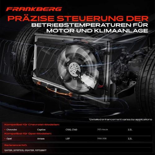 1x Lüftersteuergerät Steuergerät für Chevrolet Captiva Opel Antara 2.2L Bild 1x Lüftersteuergerät Steuergerät für Chevrolet Captiva Opel Antara 2.2L