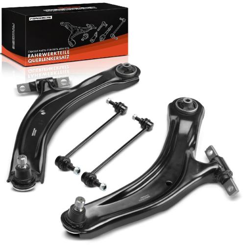 1x Querlenker Satz Vorderachse für Nissan Qashqai I X-Trail Renault Koleos 1.5L 1.6L 2.0L 2.5L Bj ab 2006 Bild 1x Querlenker Satz Vorderachse für Nissan Qashqai I X-Trail Renault Koleos 1.5L 1.6L 2.0L 2.5L Bj ab 2006