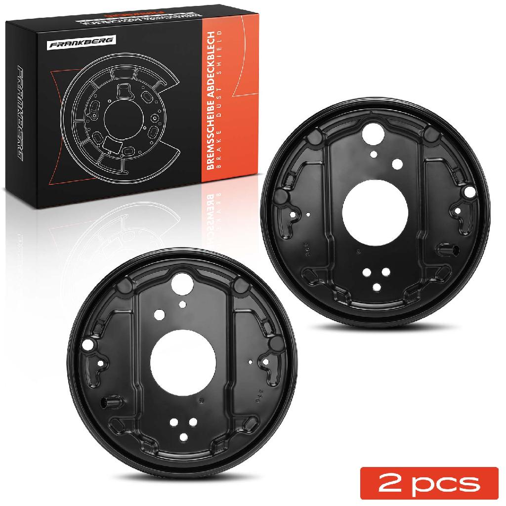 2x Ankerblech Bremsscheibe Hinterachse Beidseitig für VW T3 Bus/Kasten/Pritsche/Fahrgestell 24