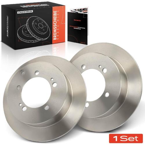 2x Bremsscheiben Hinterachse für Mitsubishi Eclipse II Lancer VII Station Wagon Outlander I Space Runner Bild 2x Bremsscheiben Hinterachse für Mitsubishi Eclipse II Lancer VII Station Wagon Outlander I Space Runner