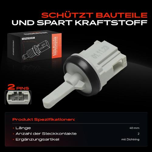 Frankberg 1x Kühlmitteltemperatur Sensor Temperatursensor für VW Golf Jetta Passat Audi A3 Q3 Bild Frankberg 1x Kühlmitteltemperatur Sensor Temperatursensor für VW Golf Jetta Passat Audi A3 Q3