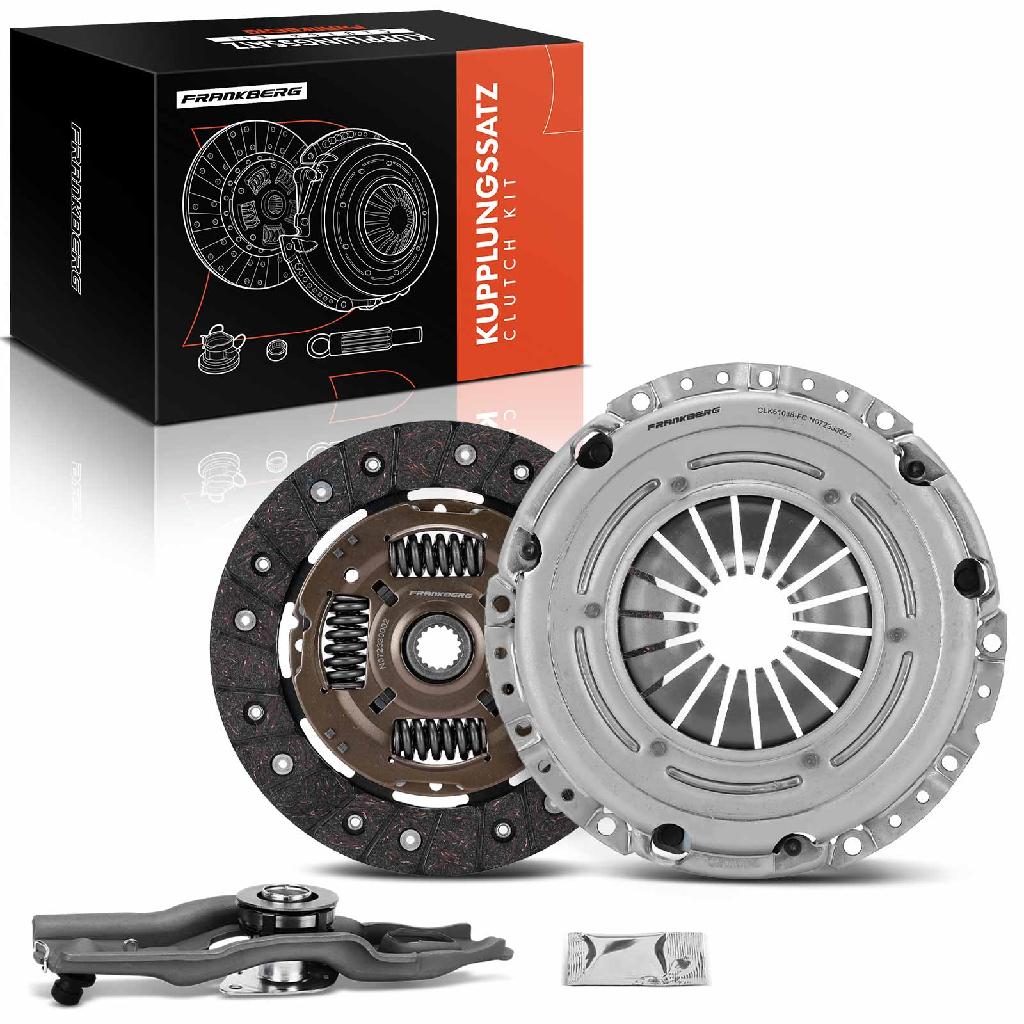 Frankberg 1x Kupplungssatz für Mitsubishi Colt VI Z2A Z3A Smart Forfour 454 Fortwo Cabrio 451 Fortwo Coupe