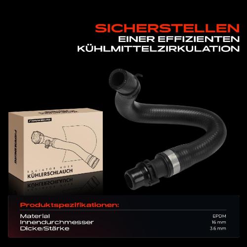 1x Kühlerschlauch Kühlwasserschlauch für BMW 5er E60 Touring E61 520i-550i 6er E63 E64 645 Ci 650i Bild 1x Kühlerschlauch Kühlwasserschlauch für BMW 5er E60 Touring E61 520i-550i 6er E63 E64 645 Ci 650i
