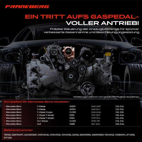 1x Drosselklappe Drosselklappenstutzen für Mercedes-Benz W203 W204 B906 W210 W212 Bild 1x Drosselklappe Drosselklappenstutzen für Mercedes-Benz W203 W204 B906 W210 W212