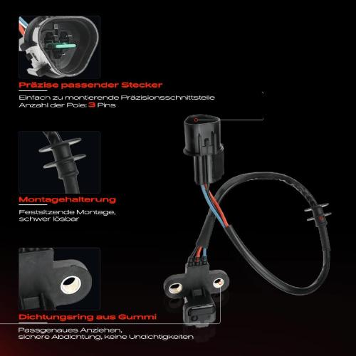 1x Kurbelwellensensor Impulsgeber für Mitsubishi Colt V Lancer V VII Space Star Bild 1x Kurbelwellensensor Impulsgeber für Mitsubishi Colt V Lancer V VII Space Star