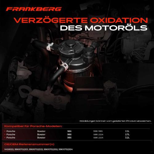 1x Ölabscheider Kurbelgehäuseentlüftung für Porsche Boxster 986 S 3.2L 1999-2004 Bild 1x Ölabscheider Kurbelgehäuseentlüftung für Porsche Boxster 986 S 3.2L 1999-2004