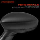 1x Außenspiegel Links für Fiat 500 C 595 695 595C 695C 312