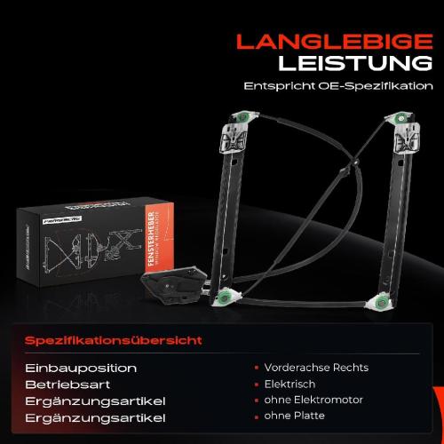 1x Fensterheber Vorne Rechts für Audi A1 Sportback 8XA 8XF Bild 1x Fensterheber Vorne Rechts für Audi A1 Sportback 8XA 8XF