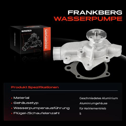 1x Wasserpumpe Kühlwasserpumpe für Jeep Cherokee XJ Grand Cherokee ZJ ZG Wrangler YJ TJ 1991-2002 Bild 1x Wasserpumpe Kühlwasserpumpe für Jeep Cherokee XJ Grand Cherokee ZJ ZG Wrangler YJ TJ 1991-2002