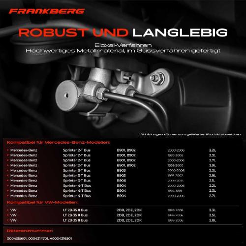 1x Hauptbremszylinder Bremszylinder für VW LT 28-35 II Mercedes-Benz B901 B903 B904 Bild 1x Hauptbremszylinder Bremszylinder für VW LT 28-35 II Mercedes-Benz B901 B903 B904