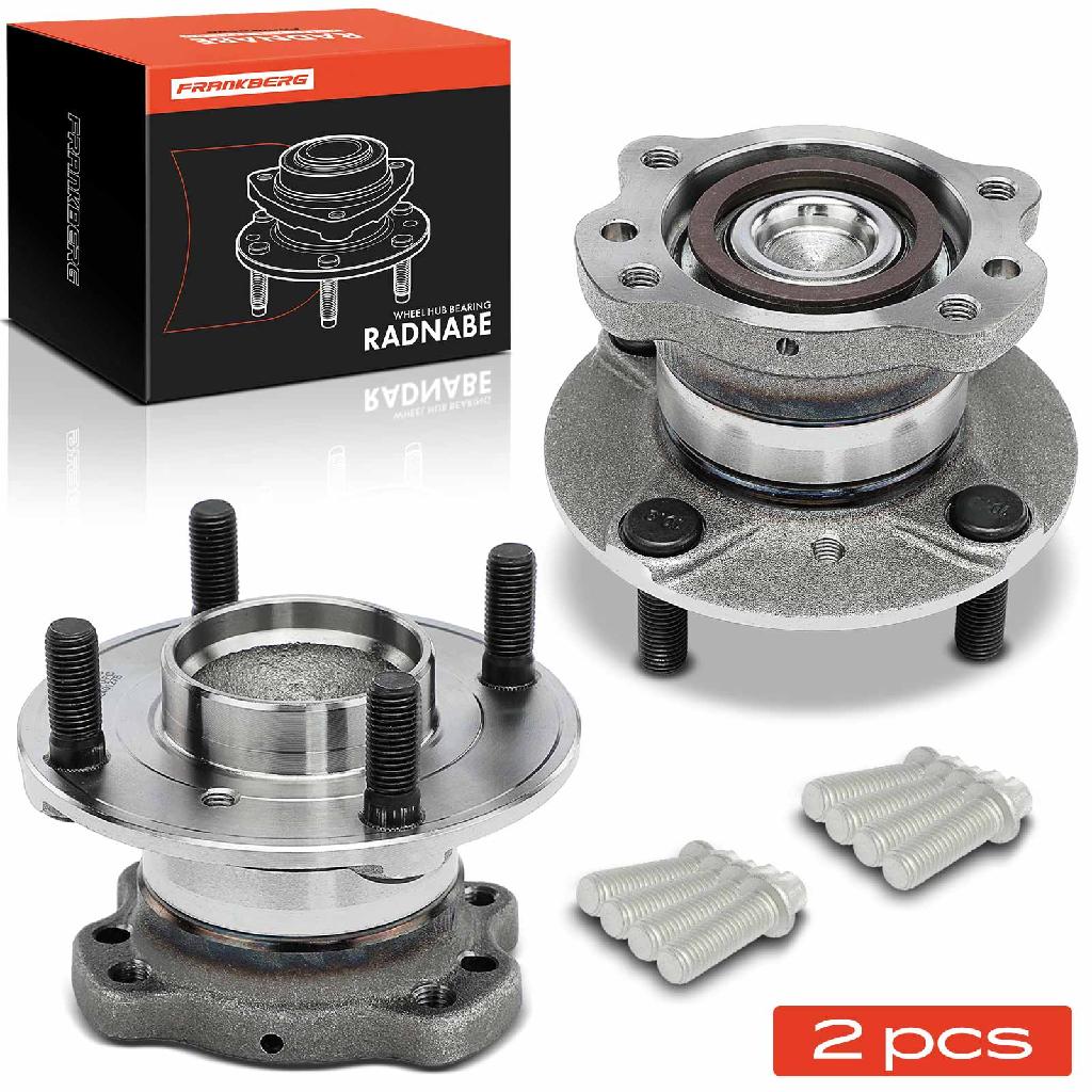 Frankberg 2x Radnabe Radlagersatz Hinterachse beidseitig f r Ford B-Max Van Ecosport Tourneo Courier B460 MPV Transit