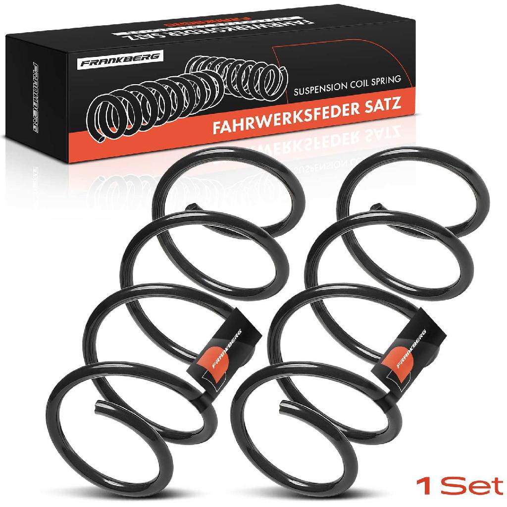 Frankberg 2x Fahrwerksfeder Vorderachse f r Audi A1 GBA Seat Leon 5F1 Leon SC 5F5 Leon ST 5F8 Bj ab 2012