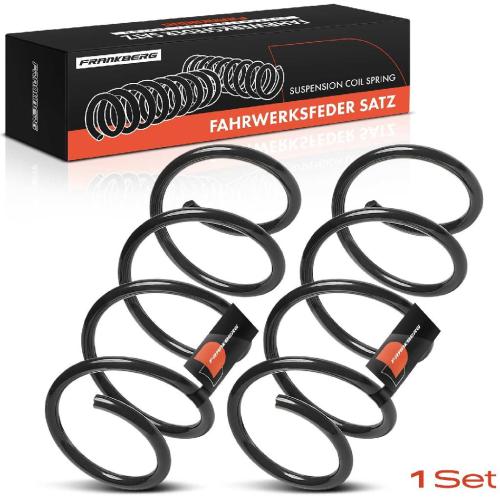 Frankberg 2x Fahrwerksfeder Vorderachse f r Audi A1 GBA Seat Leon 5F1 Leon SC 5F5 Leon ST 5F8 Bj ab 2012 Bild Frankberg 2x Fahrwerksfeder Vorderachse f r Audi A1 GBA Seat Leon 5F1 Leon SC 5F5 Leon ST 5F8 Bj ab 2012