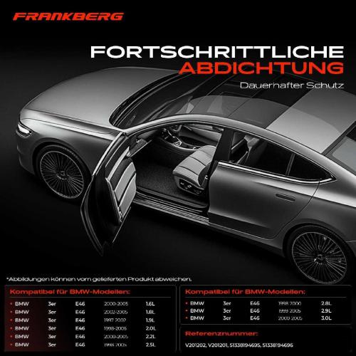 2x Fensterschachtabdichtung Türgummi für BMW 3er Touring E46 2.5L 1998-2005 Bild 2x Fensterschachtabdichtung Türgummi für BMW 3er Touring E46 2.5L 1998-2005
