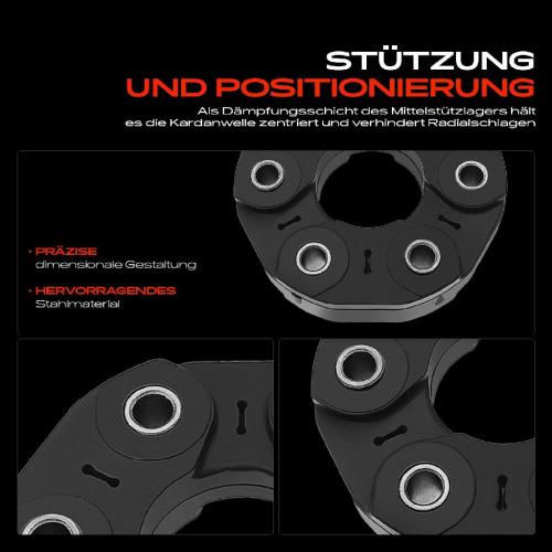 1x Gelenkscheibe Hardyscheibe Kardanwelle für VW Touareg 7L Porsche Cayenne 9PA Bild 1x Gelenkscheibe Hardyscheibe Kardanwelle für VW Touareg 7L Porsche Cayenne 9PA