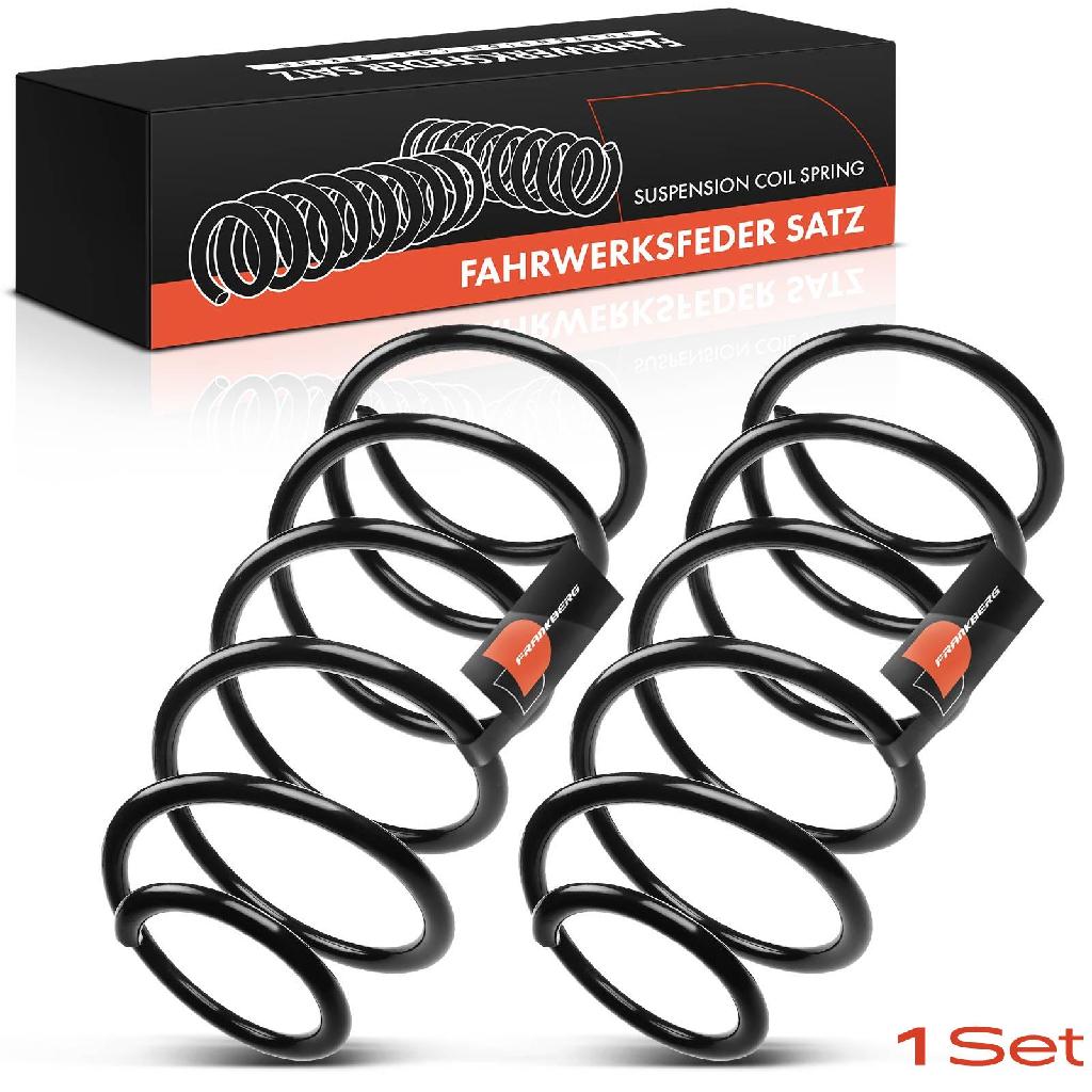 Frankberg 2x Fahrwerksfeder Vorderachse für Volvo XC70 Cross Country 2.4L 2000-2007