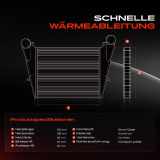 1x Ladeluftkühler Turbokühler für VW Golf 4 Audi A3 8L Seat Leon 1M Skoda Octavia 1