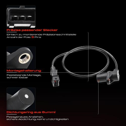 1x Kurbelwellensensor Impulsgeber für Alfa Romeo 33 145 155 Iveco Lancia 1977-2007 Bild 1x Kurbelwellensensor Impulsgeber für Alfa Romeo 33 145 155 Iveco Lancia 1977-2007