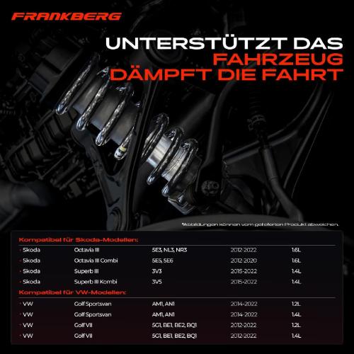 2x Fahrwerksfeder Vorderachse für VW Golf AM1 AN1 5G1 BE1 BE2 Skoda Octavia Superb Bj ab 2012 Bild 2x Fahrwerksfeder Vorderachse für VW Golf AM1 AN1 5G1 BE1 BE2 Skoda Octavia Superb Bj ab 2012