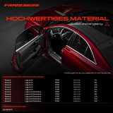 1x Türfeststeller Türfangband Türstopper Hinten für Renault Laguna III Grandtour 2.0L