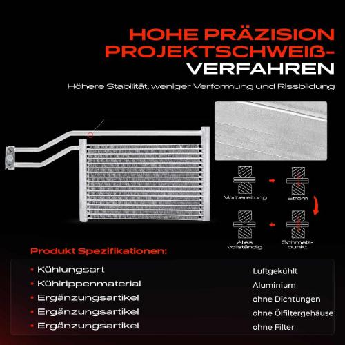 1x Ölkühler Motoröl für BMW 7er E38 2.5L 2.8L 3.0L 3.5L 1994-2001 Bild 1x Ölkühler Motoröl für BMW 7er E38 2.5L 2.8L 3.0L 3.5L 1994-2001