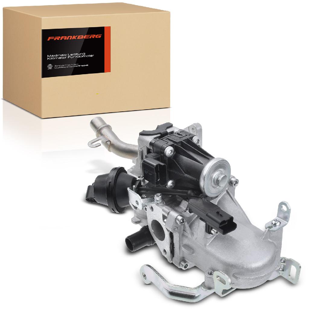 Frankberg 1x AGR-Ventil Abgasrückführungsventil für Citroën Berlingo Kasten/MPV Multispace Fiat Peugeot Volvo