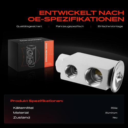 1x Expansionsventil Klimaanlage für VW Golf II Passat Jetta II BMW 7er E23 Seat 1L Bild 1x Expansionsventil Klimaanlage für VW Golf II Passat Jetta II BMW 7er E23 Seat 1L