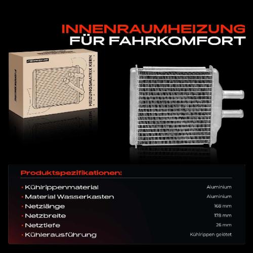 1x Wärmetauscher Innenraumheizung für Chevrolet Lacetti Nubira Daewoo Lacetti Bild 1x Wärmetauscher Innenraumheizung für Chevrolet Lacetti Nubira Daewoo Lacetti
