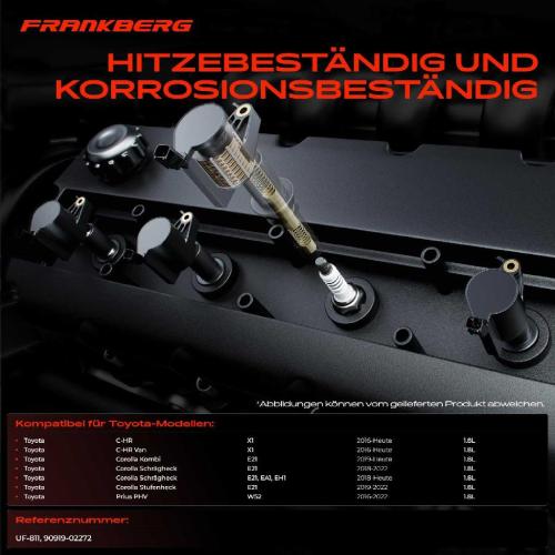 4x Zündmodul Zündspule für Toyota C-HR Van Corolla Kombi Schrägheck Stufenheck Prius PHV 1.8L Bj ab 2016 Bild 4x Zündmodul Zündspule für Toyota C-HR Van Corolla Kombi Schrägheck Stufenheck Prius PHV 1.8L Bj ab 2016