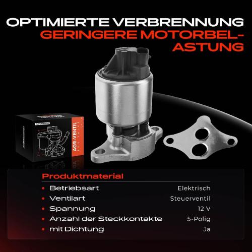 1x AGR-Ventil Abgasrückführungsventil für Chevrolet Aveo/Kalos Schrägheck Stufenheck Cruze Epica Lacetti Bild 1x AGR-Ventil Abgasrückführungsventil für Chevrolet Aveo/Kalos Schrägheck Stufenheck Cruze Epica Lacetti