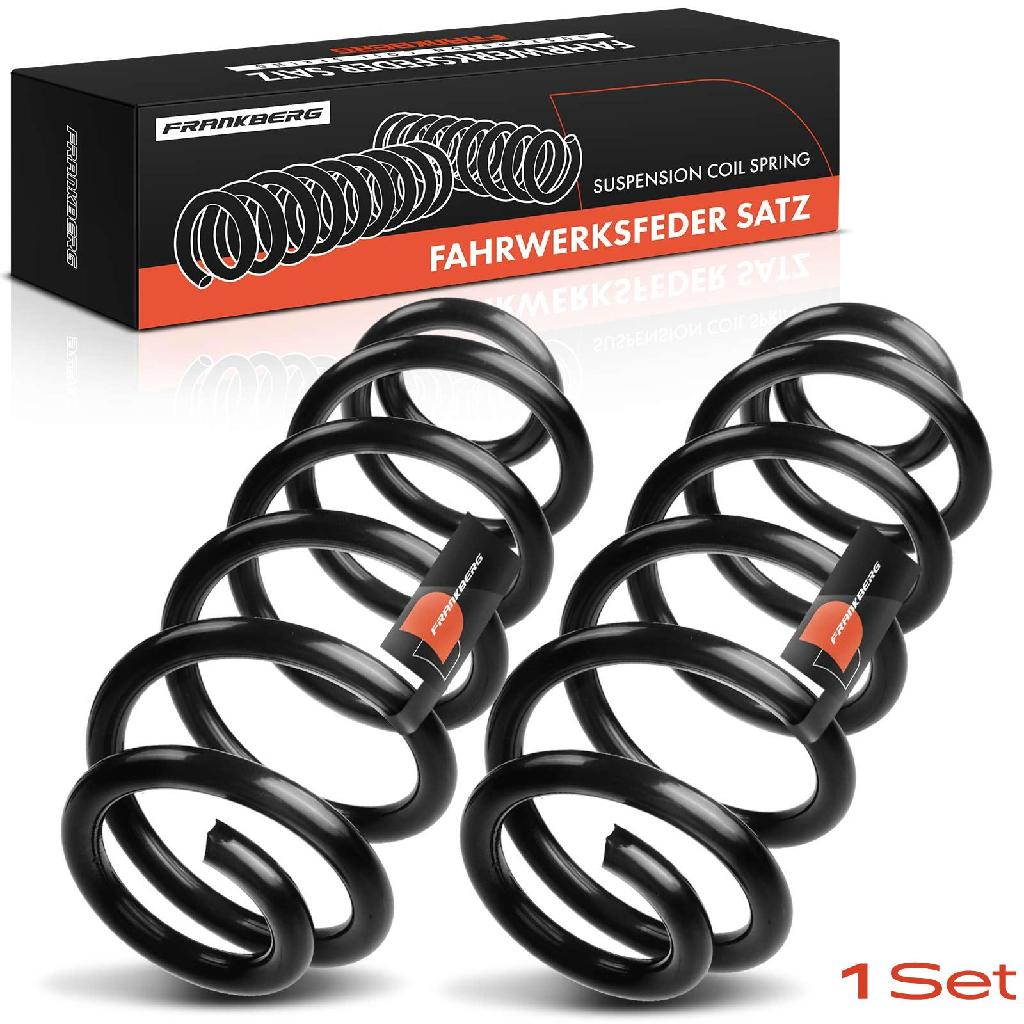 2x Fahrwerksfeder Hinterachse für VW Golf V 1K1 3.2L 2005-2008