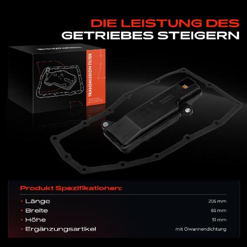 1x Hydraulikfiltersatz Automatikgetriebe für Honda CR-V RT RM HR-V RU Civic X Bild 1x Hydraulikfiltersatz Automatikgetriebe für Honda CR-V RT RM HR-V RU Civic X