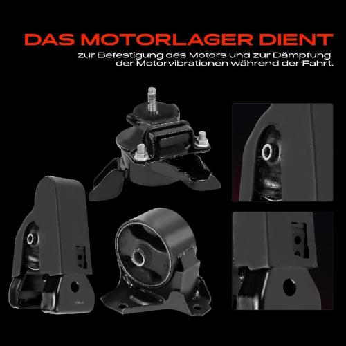 3x Motorlager Vorne und Hinten für Hyundai Grandeur TG 3.3L 2005-2010 Bild 3x Motorlager Vorne und Hinten für Hyundai Grandeur TG 3.3L 2005-2010