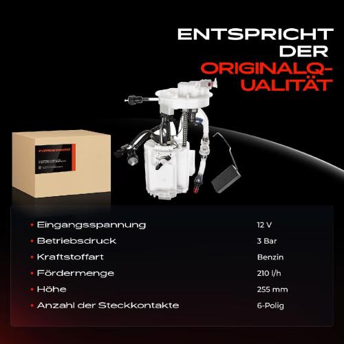 1x Kraftstoffpumpe für Volvo S80 II 124 XC60 156 XC70 II 136 3.0L 4.4L 3.2L 2006-2014 Bild 1x Kraftstoffpumpe für Volvo S80 II 124 XC60 156 XC70 II 136 3.0L 4.4L 3.2L 2006-2014