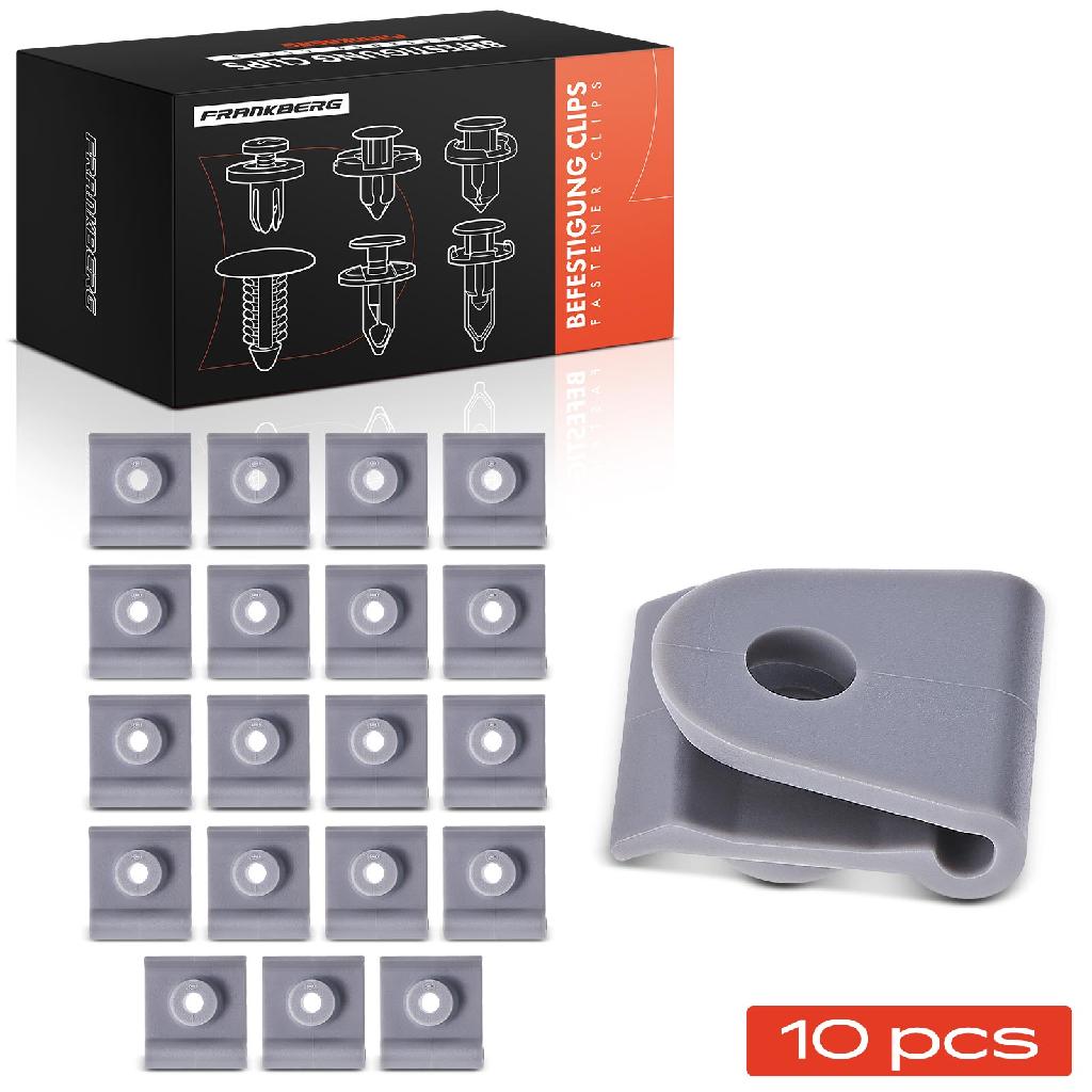 Frankberg 20x Befestigungsclips Stoßstange Unterboden für Mazda 2 DE DH 3 BK 6 Hatchback