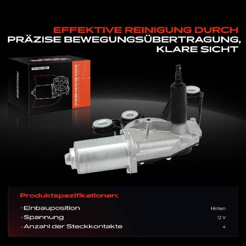 Frankberg 1x Wischermotor Scheibenwischermotor Hinten für Skoda Fabia II 545 Roomster Bild Frankberg 1x Wischermotor Scheibenwischermotor Hinten für Skoda Fabia II 545 Roomster