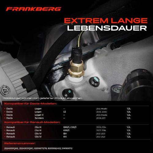 1x Öldruckschalter für Dacia Logan MCV II Sandero Renault Clio III Clio IV Nissan Bild 1x Öldruckschalter für Dacia Logan MCV II Sandero Renault Clio III Clio IV Nissan