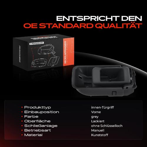 1x Türgriff Vorne innen für Citroën Jumper Bus Kasten Fiat Ducato Pritsche/Fahrgestell Peugeot Boxer Bild 1x Türgriff Vorne innen für Citroën Jumper Bus Kasten Fiat Ducato Pritsche/Fahrgestell Peugeot Boxer