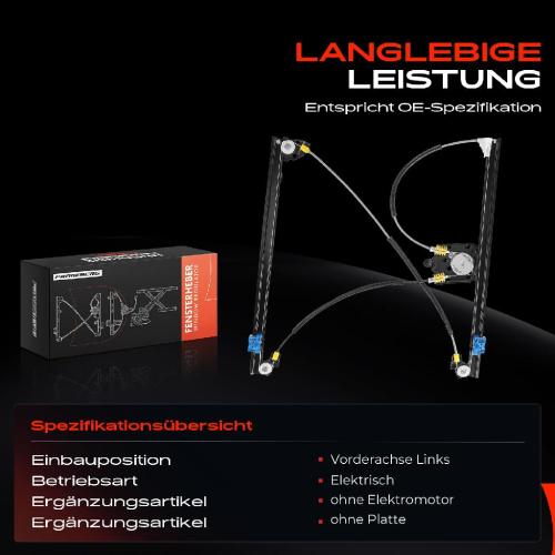 Frankberg 1x Fensterheber Vorne Links für Renault Espace IV JK0/1 ab 02 Bild Frankberg 1x Fensterheber Vorne Links für Renault Espace IV JK0/1 ab 02