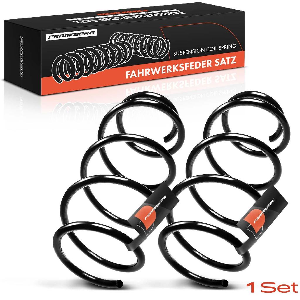 Frankberg 2x Fahrwerksfeder Vorderachse für BMW 7er E65 E66 E67 3.0L 3.6L 4.0L 4.4L 2001-2008