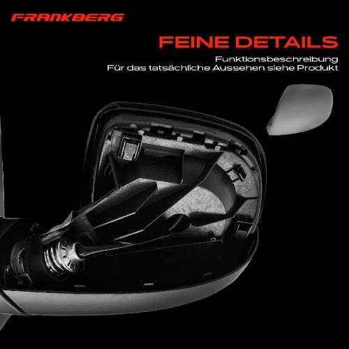 Frankberg 1x Außenspiegel Links für VW Multivan V Transporter V Bus 7E 7H 2.0L 2006-2015 Bild Frankberg 1x Außenspiegel Links für VW Multivan V Transporter V Bus 7E 7H 2.0L 2006-2015