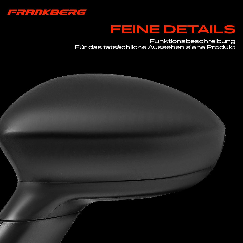 1x Außenspiegel Links für Fiat Grande Punto Van Linea Evo 199 110 323