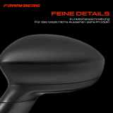 1x Außenspiegel Links für Fiat Grande Punto Van Linea Evo 199 110 323