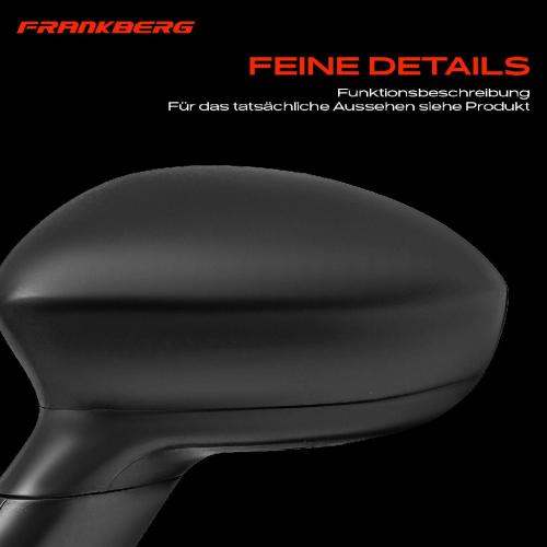Frankberg 1x Außenspiegel Links für Fiat Grande Punto Van Linea Evo 199 110 323 Bild Frankberg 1x Außenspiegel Links für Fiat Grande Punto Van Linea Evo 199 110 323