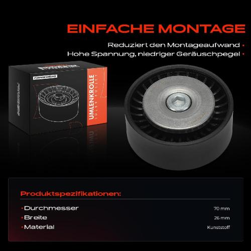 1x Umlenkrolle Führungsrolle für Opel Astra Alfa Romeo Lancia Fiat Saab Bild 1x Umlenkrolle Führungsrolle für Opel Astra Alfa Romeo Lancia Fiat Saab